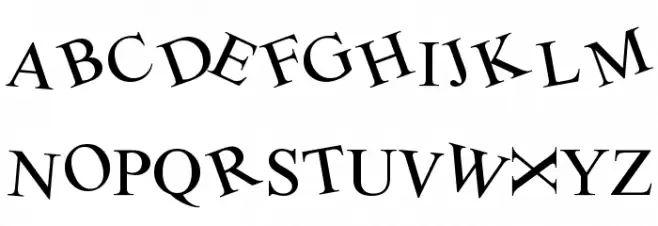 Timesturn Schriftart Groß