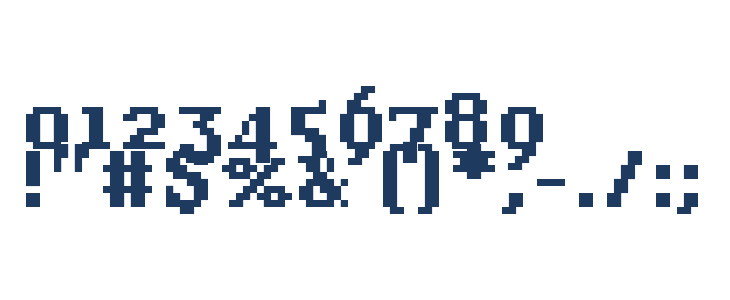 TimetwistEight Bold Other Characters