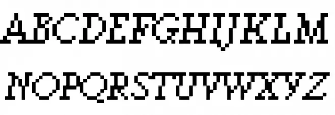 TimetwistEight Italic 字体 大写