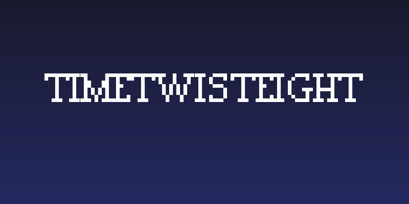 TimetwistEight Social Header