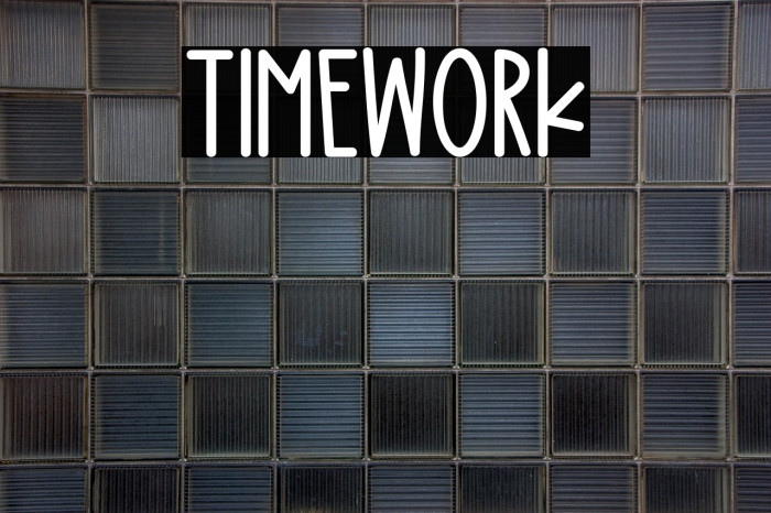 Timework Example 3