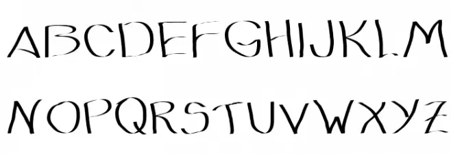 Timi Maws DuranGo Schriftart Groß