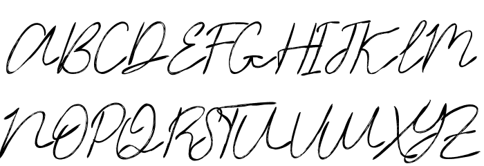 Timitty Demo Script Font OTHER CHARS