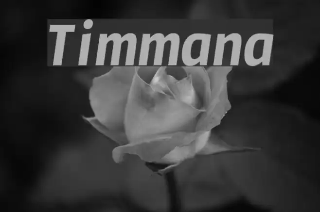 Timmana examples