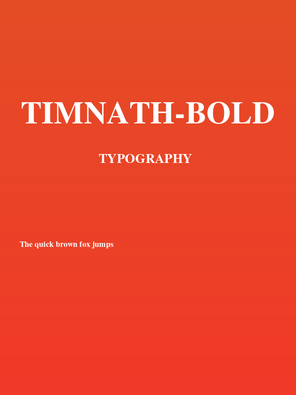 Timnath-Bold Poster