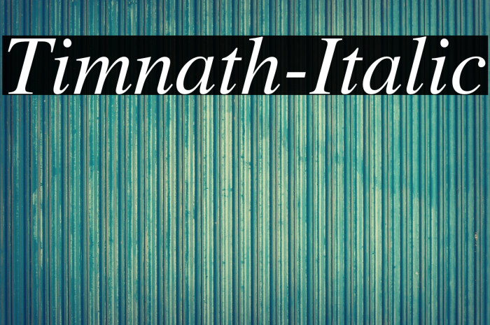 Timnath-Italic Example 3