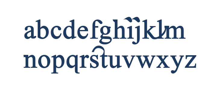 Timoroman Alternative Bold Lowercase