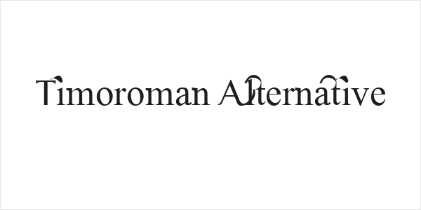 Timoroman Alternative Logo
