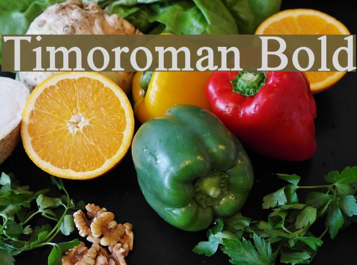 Timoroman Bold Example 2