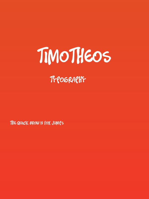 Timotheos Poster