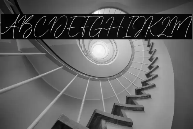 Timothy Gilbert Font examples