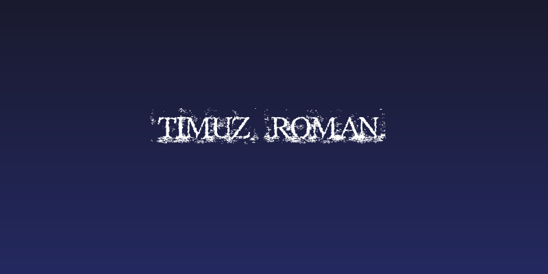 Timuz  Roman Social Header