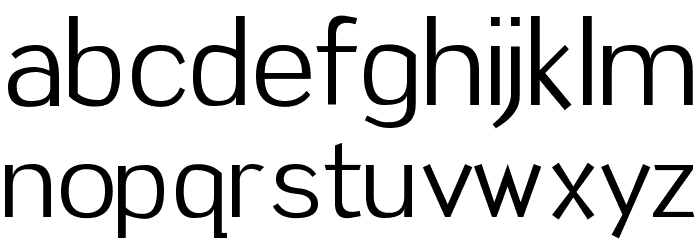 Tin Birdhouse Font LOWERCASE