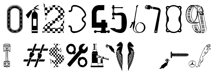 TinChariot Font OTHER CHARS