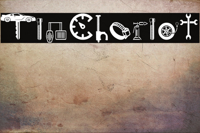 TinChariot Font examples