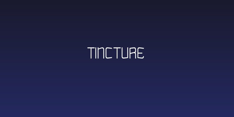 Tincture Social Header