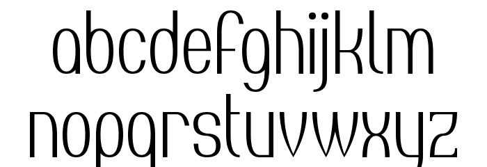 Tincushion Light Font LOWERCASE