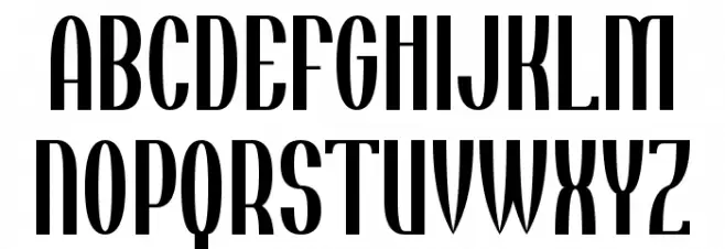Tincushion Шрифта ВЕРХНИЙ