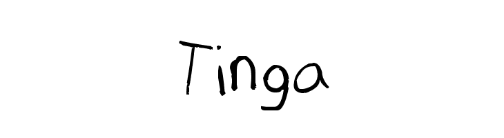 Tinga  font caratteri gratis