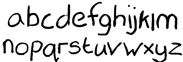 Tinga Font LOWERCASE