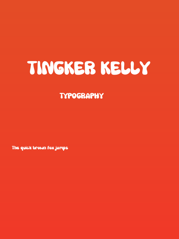 Tingker Kelly Poster