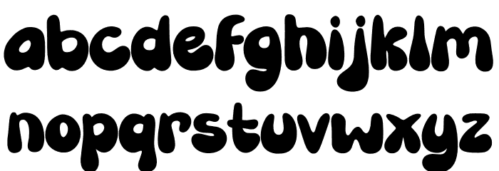 Tingker Kelly Font LOWERCASE