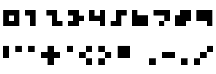 Tinier Font OTHER CHARS