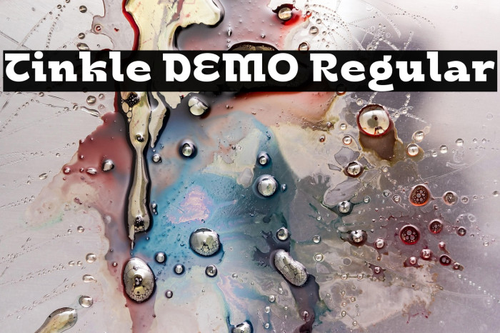 Tinkle DEMO Regular Example 2