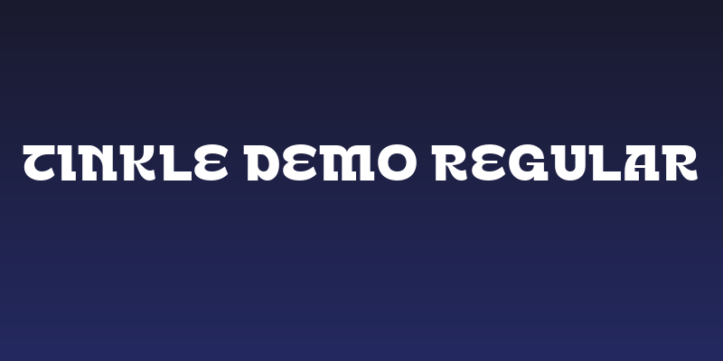 Tinkle DEMO Regular Social Header