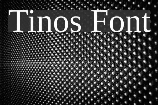 Tinos Font examples