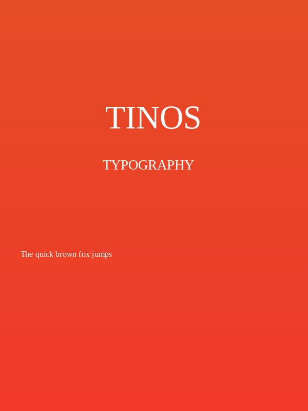 Tinos Poster