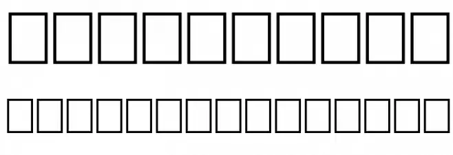 TinplateTitlingBlack Font OTHER CHARS