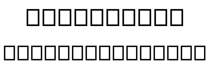 TinplateTitlingBlackNarrow Font OTHER CHARS