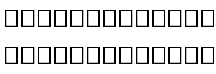 TinplateTitlingBlackNarrow Font LOWERCASE