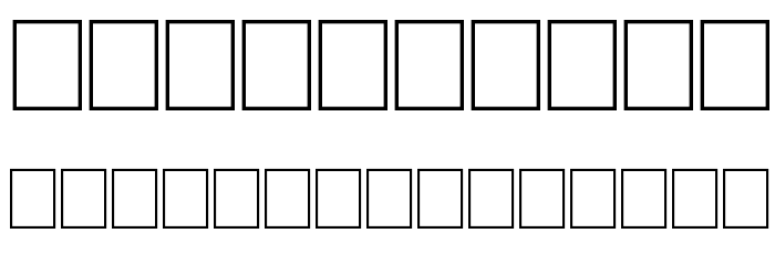 TinplateTitlingBlackWide Font OTHER CHARS