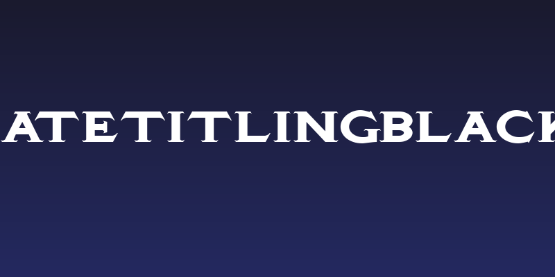 TinplateTitlingBlackWide Social Header