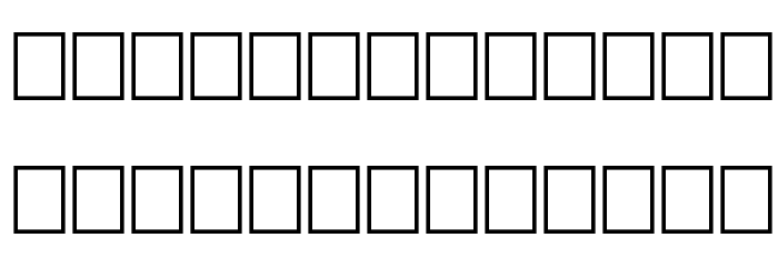 TinplateTitlingBlack Font LOWERCASE