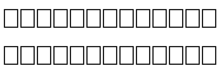 TinplateTitlingDouble Font LOWERCASE