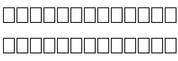 TinplateTitlingShadowed フォント 小文字