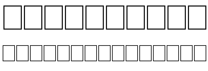 TinplateTitlingWide Font OTHER CHARS