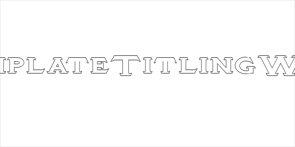 TinplateTitlingWide Logo