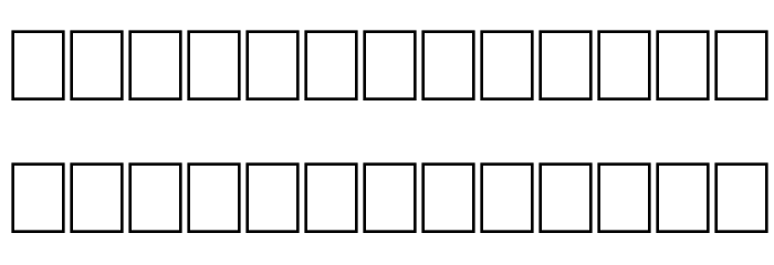 TinplateTitlingWide Font LOWERCASE