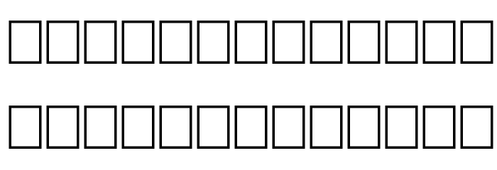 TinplateTitling Font LOWERCASE