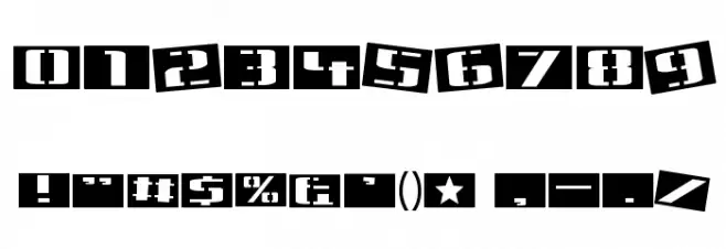 Tinsnips-Regular Font OTHER CHARS