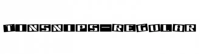 Tinsnips-Regular  Fuentes Gratis Descargar