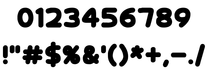 Tintenfische Font OTHER CHARS