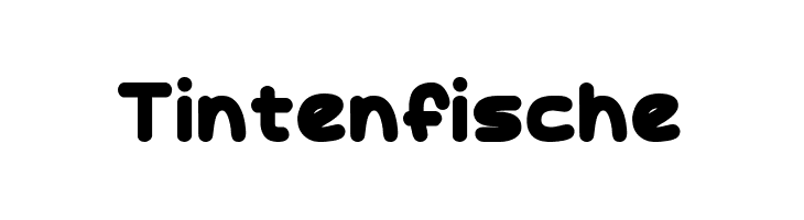 Tintenfische  免费字体下载