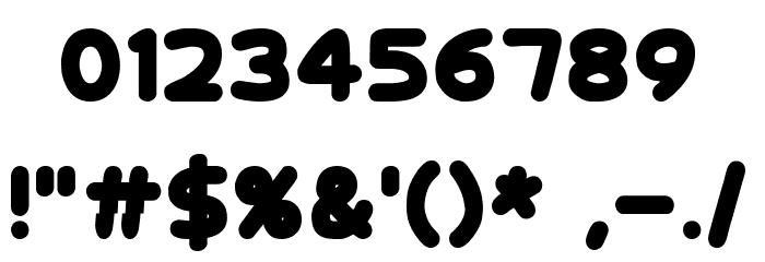 Tintenfische Font OTHER CHARS