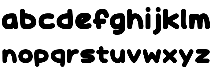Tintenfische Font LOWERCASE