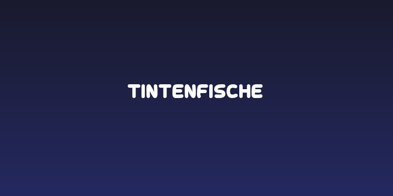 Tintenfische Social Header